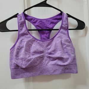 Purple Sports Bra